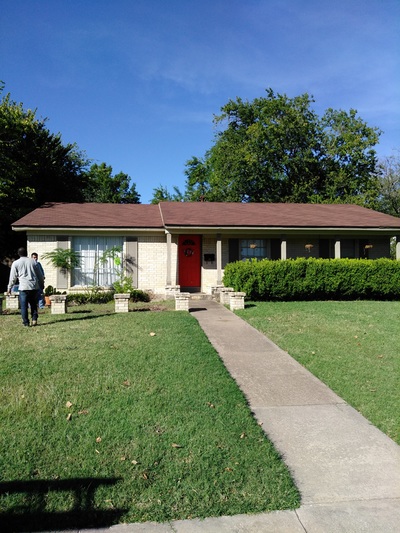 Brick ranch home in the Dallas–Fort Worth area after a roof replacement